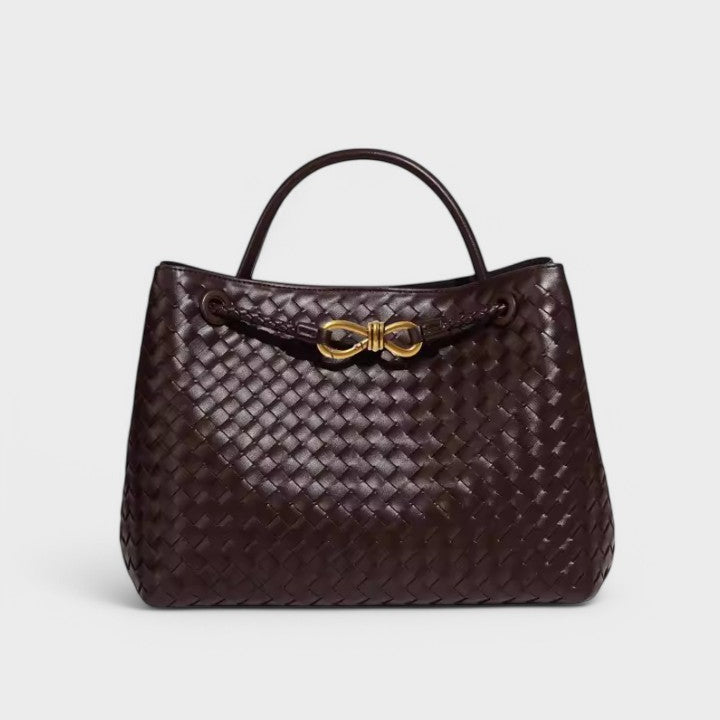 Amélia – Tote Clássica de Luxo Entrançado