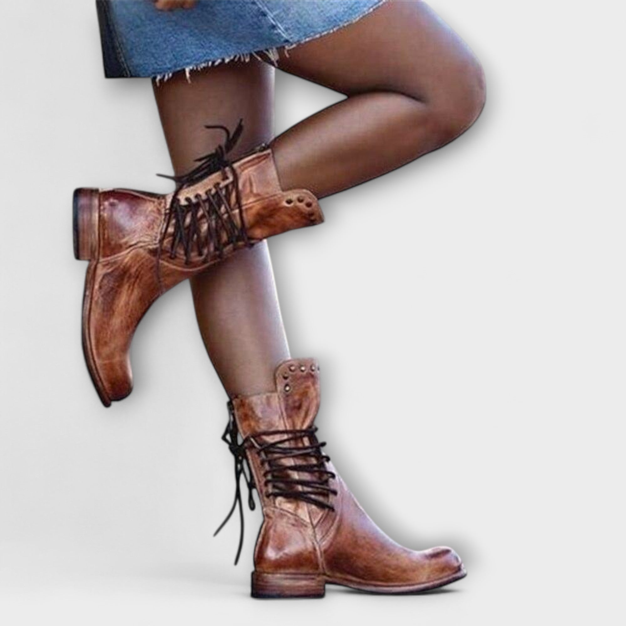 Alexandra - Botas de Sola Antiderrapante