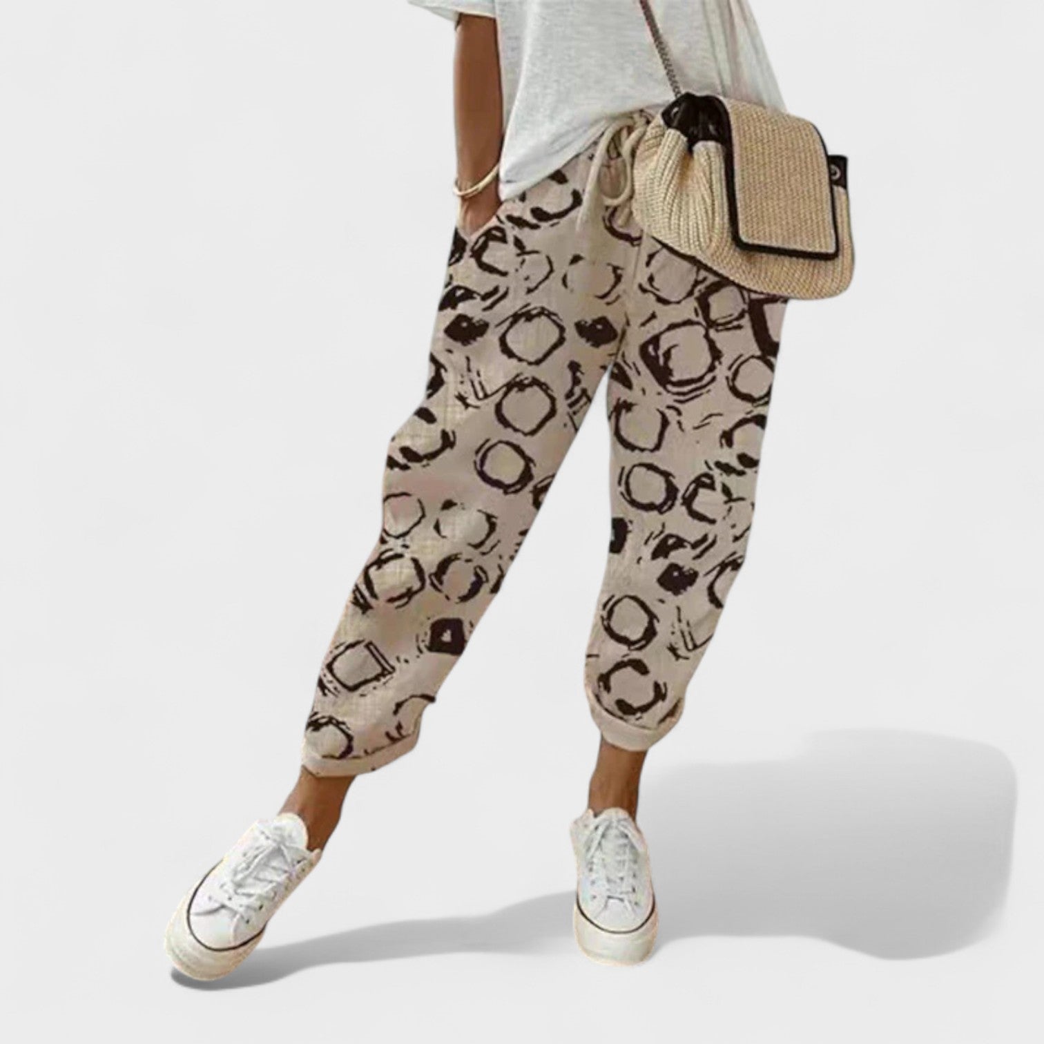 Francisca – Calças de Linho Casuais