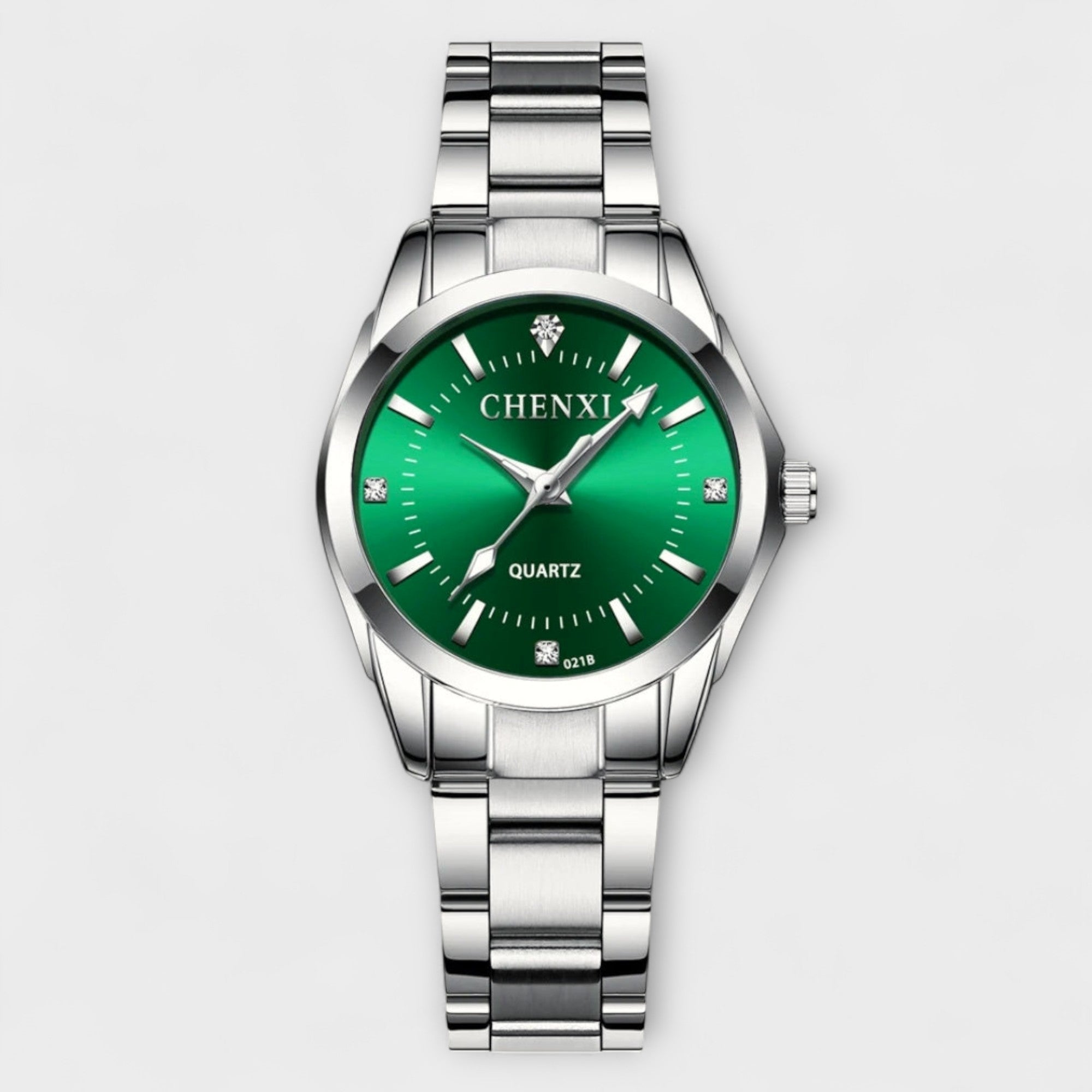 Elisa - Relógio de Aço Elegante