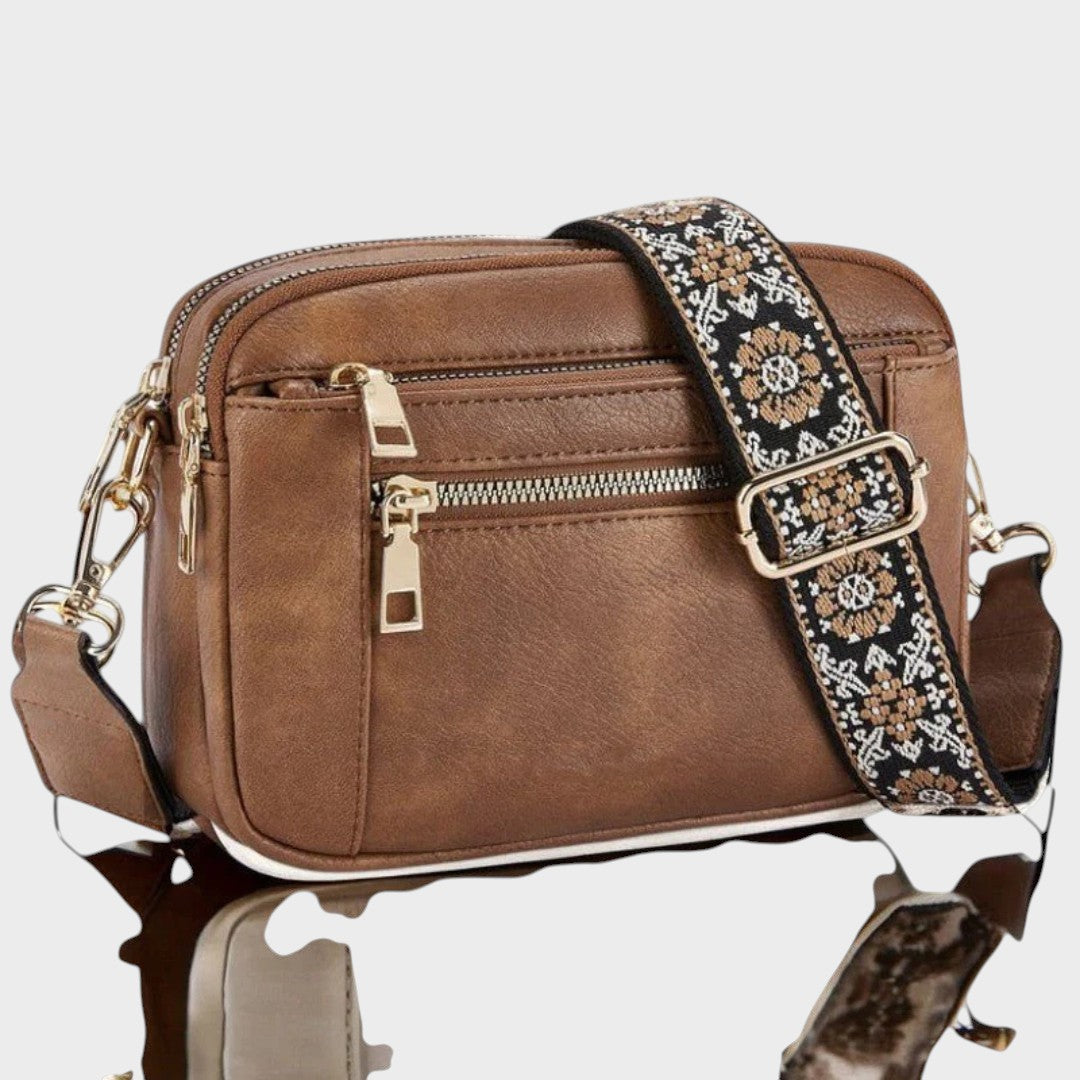 Madalena – Mala Crossbody de Estilo Artesanal