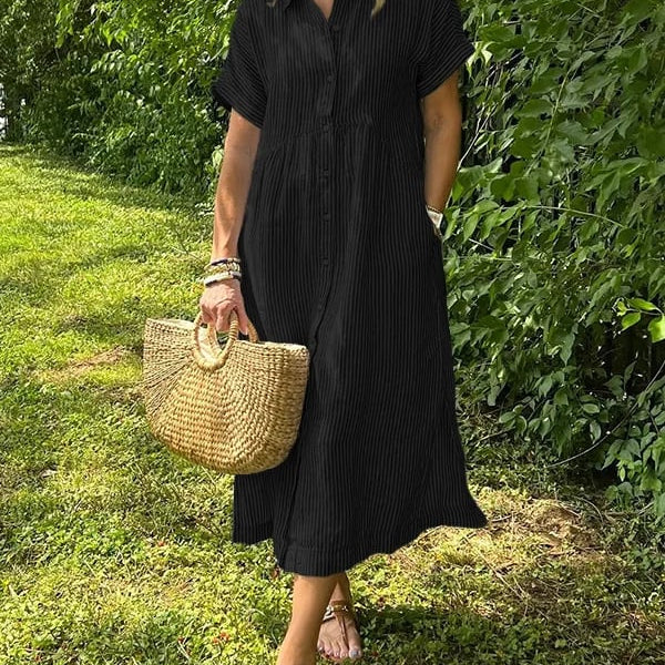 Vera – Vestido Casual & Naturalmente Elegante