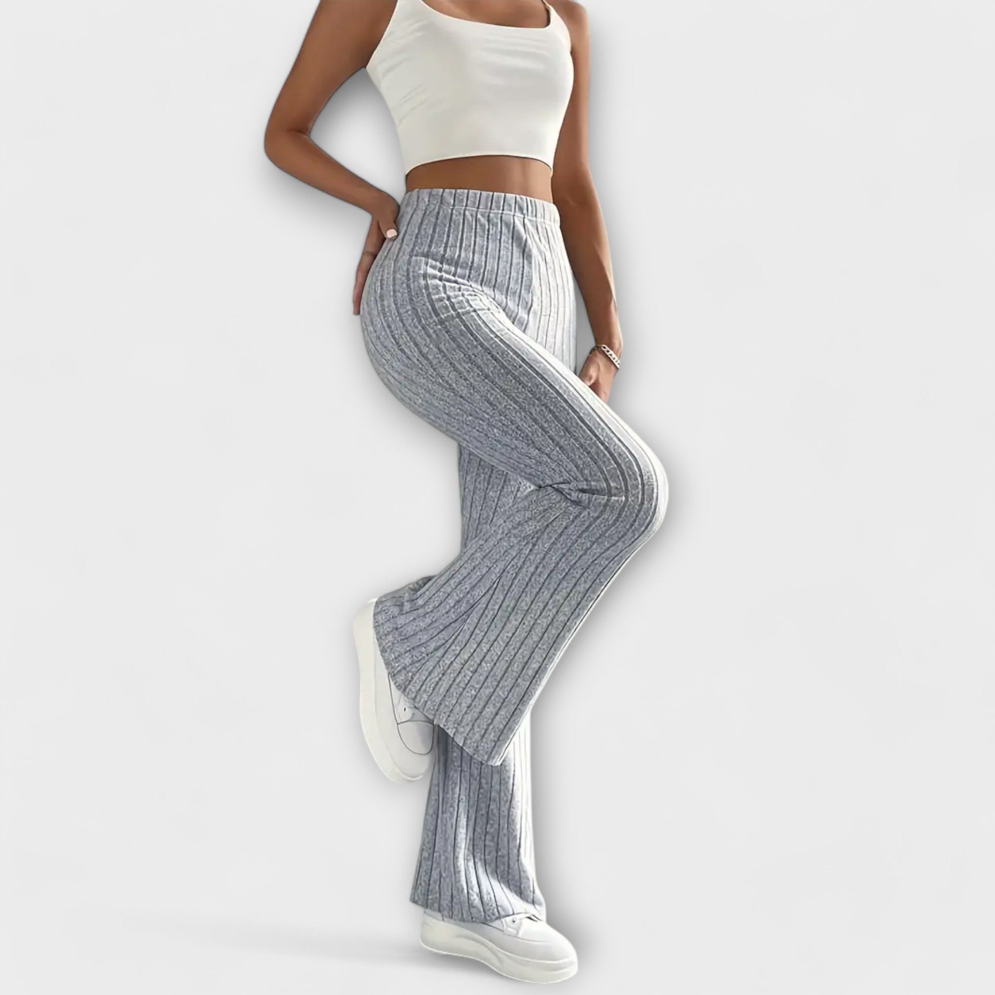 Alba - Calças Largas Elegantes