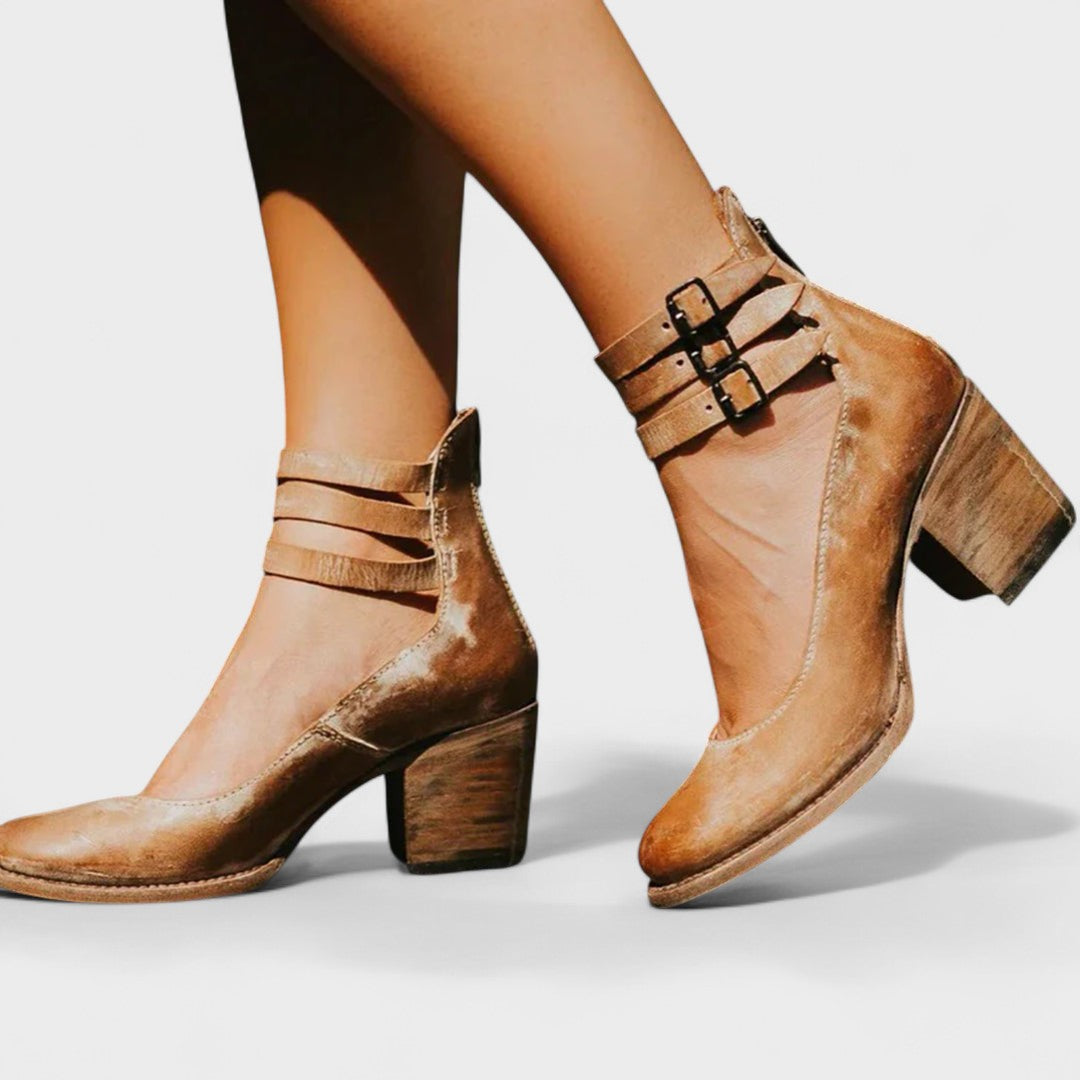 Bruna - Sapatos Ortopédicos de Couro