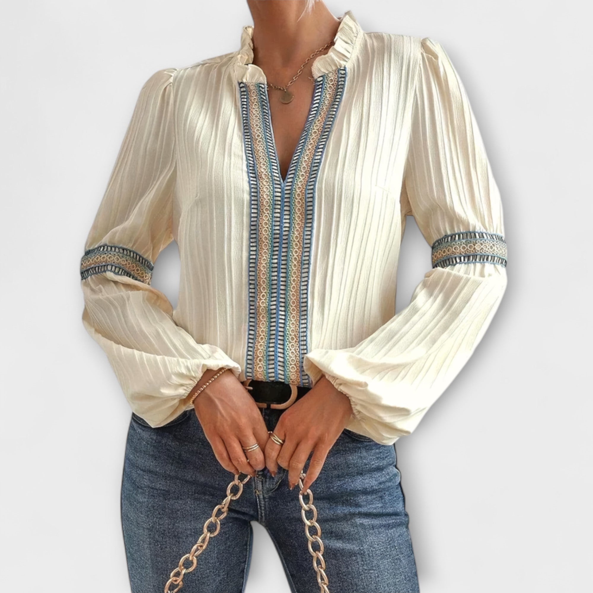 Vanessa - Blusa Clássica Tradicional