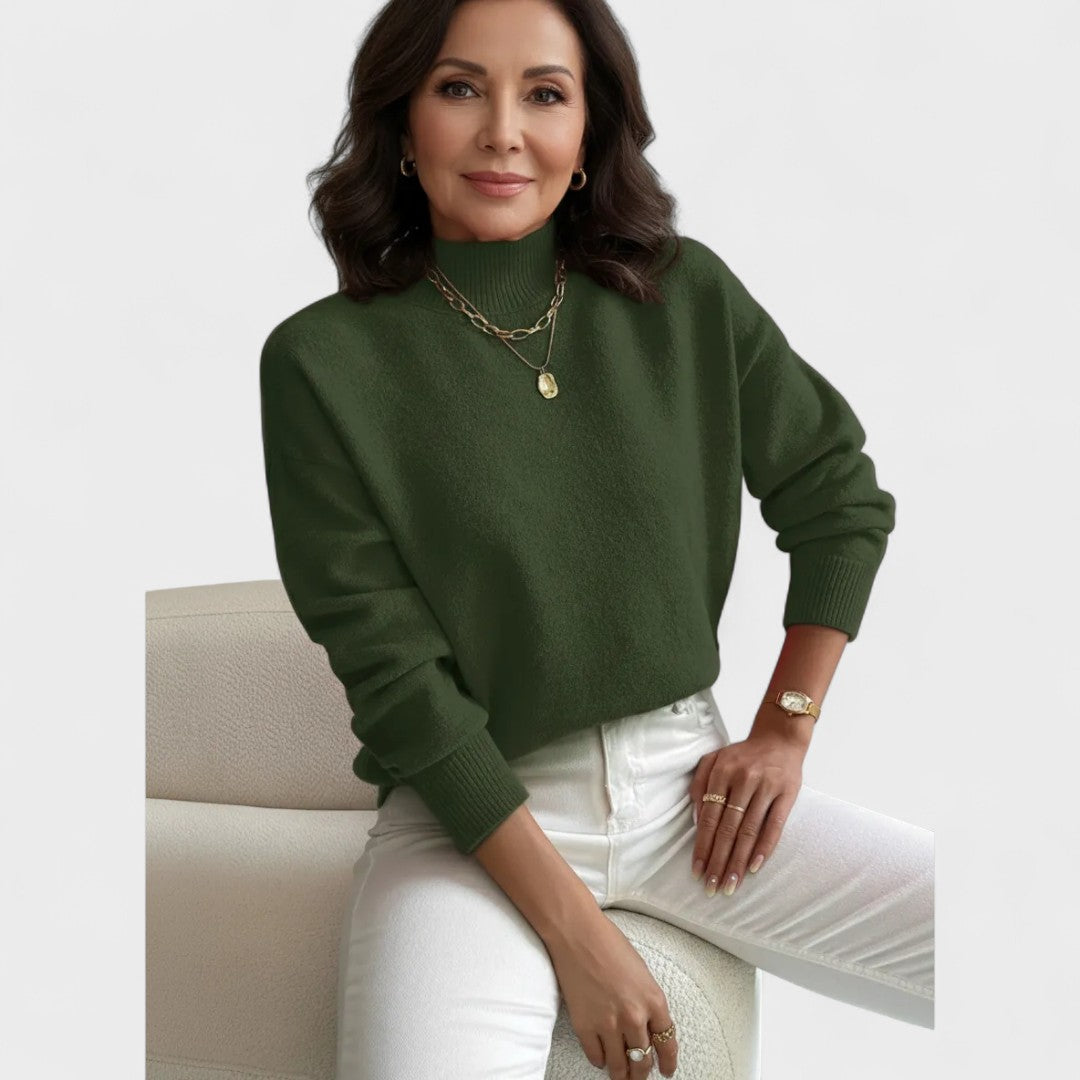 Elisabete - Camisola de gola alta