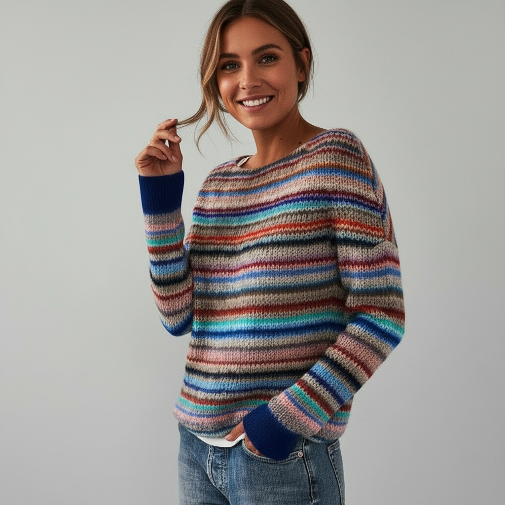 Alexandra – Camisola Retro Aconchegante