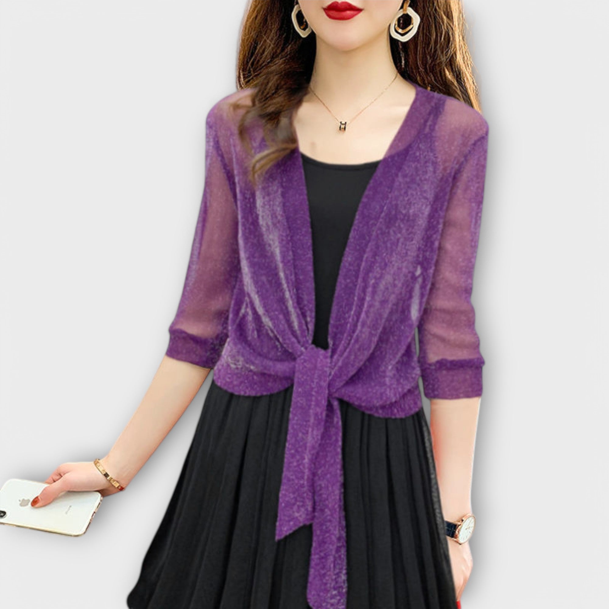 Catarina - Blusa com a frente aberta