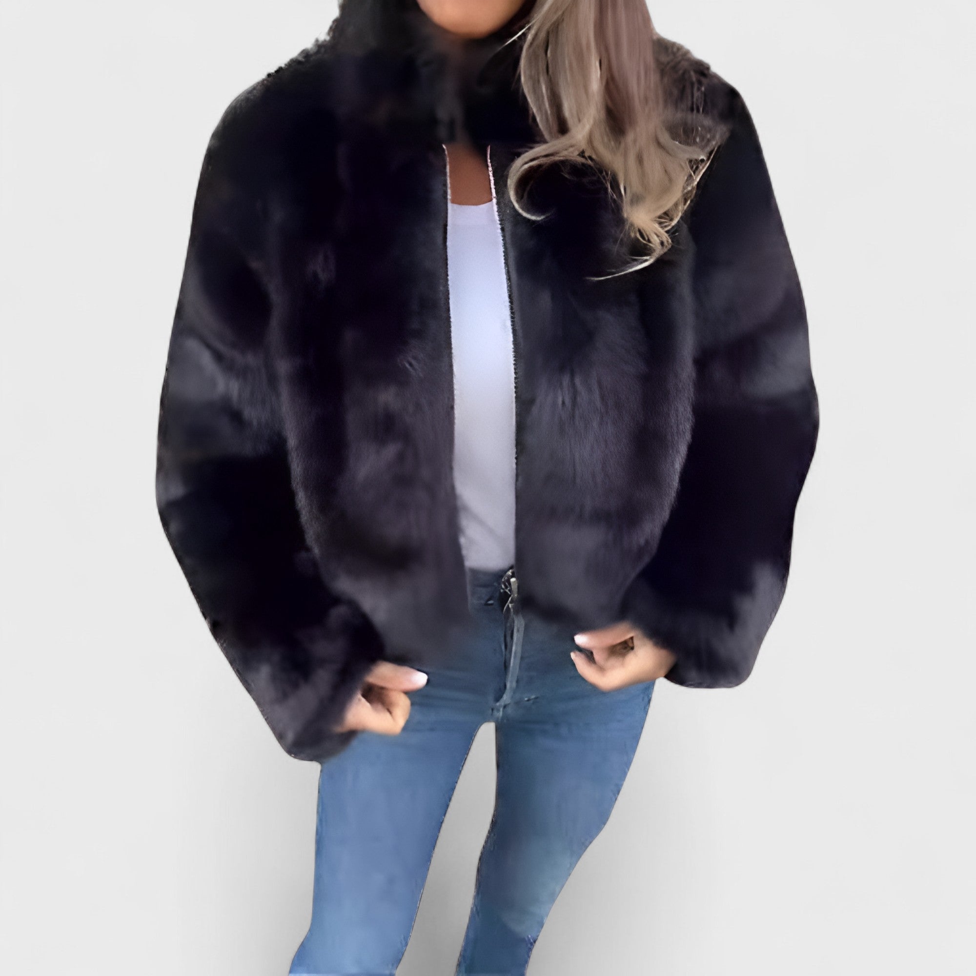 Julia – Casaco de Pelo Elegante e Aconchegante