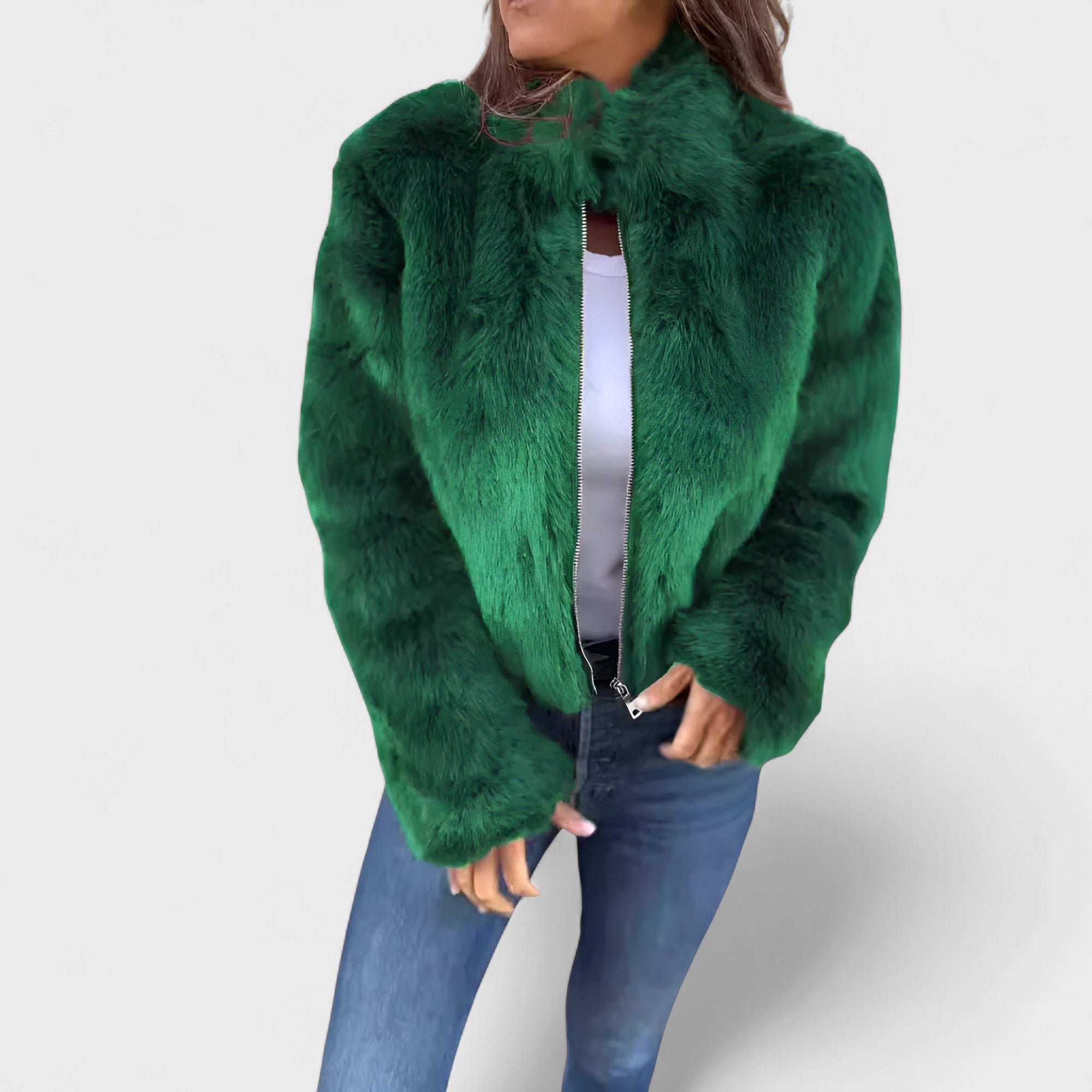 Julia – Casaco de Pelo Elegante e Aconchegante