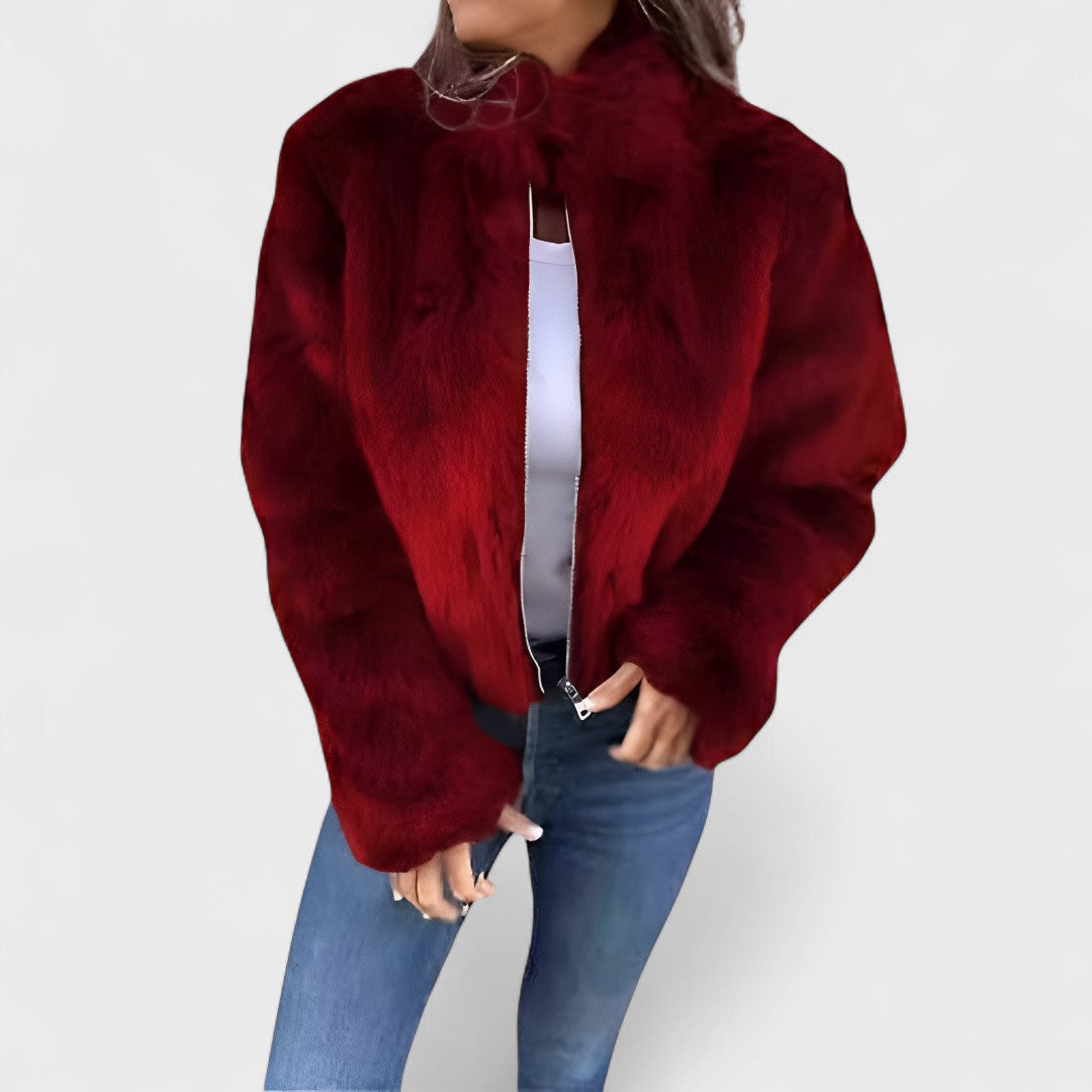 Julia – Casaco de Pelo Elegante e Aconchegante