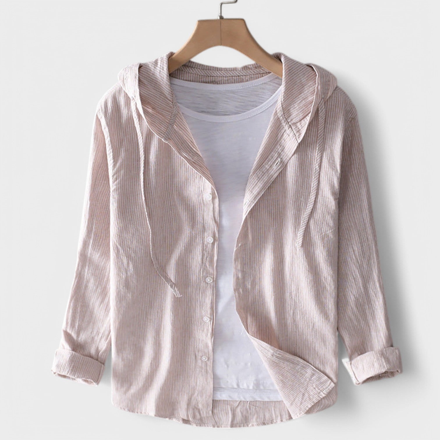 Rute - Blusa de Algodão com Capuz