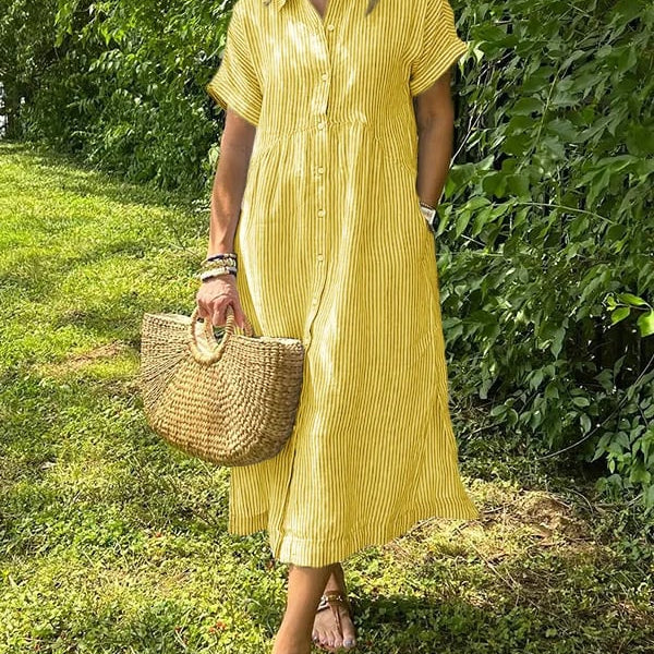 Vera – Vestido Casual & Naturalmente Elegante